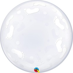 Palloncino Deco Bubble Piedini Baby – 61 cm (24")