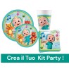 Coordinato per Feste Compleanno Cocomelon Kit Party Bambini Festa e Party