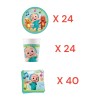 Coordinato per Feste Compleanno Cocomelon Kit Party Bambini Festa e Party