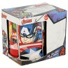 Tazza Avengers Marvel in Ceramica: Captain America e Iron Man – 330 ml