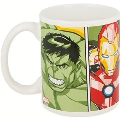 Tazza Avengers Marvel in Ceramica: Captain America e Iron Man – 330 ml
