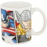 Tazza Avengers Marvel in Ceramica: Captain America e Iron Man – 330 ml
