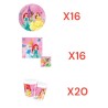 Coordinato per Feste Compleanno Principesse Disney Kit Party Bambini Festa e Party