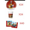 Coordinato per Feste Compleanno Paw Patrol Kit Party Bambini Festa e Party