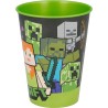 Bicchiere in Plastica Minecraft Disney 260 ml per Bambini – Ideale per Scuola e Tempo Libero