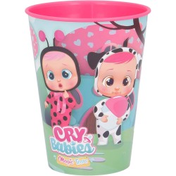 Bicchiere Plastica Cry Babies Disney 260 ml per Bambina - Perfetto per Scuola e Tempo Libero