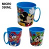 Tazza plastica per microonde Mickey Pippo Paperino Disney 350ml Mug Bambino