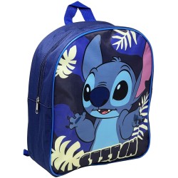 Zaino Zainetto Scuola Disney Stitch Bambini Asilo & Tempo libero 30cm, Blu