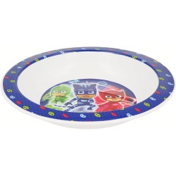 Piatto fondo PJ Masks in plastica per microonde, diametro 16 cm, per bambini
