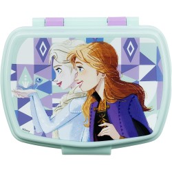 Portapranzo Contenitore Frozen Disney Anna & Elsa - Porta Merenda 17x14x6 cm