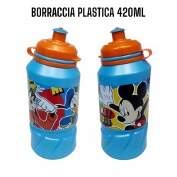 Set Scuola Asilo 5 Pezzi Mickey Mouse - Zaino 3D con LED, Borraccia, Porta Merenda, Bicchiere, Tovaglietta Topolino Disney