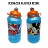 Set Scuola Asilo 5 Pezzi Mickey Mouse - Zaino 3D con LED, Borraccia, Porta Merenda, Bicchiere, Tovaglietta Topolino Disney