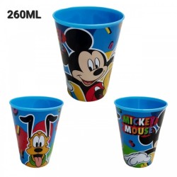 Set Scuola Asilo 5 Pezzi Mickey Mouse - Zaino 3D con LED, Borraccia, Porta Merenda, Bicchiere, Tovaglietta Topolino Disney