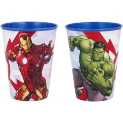 Set Scuola Asilo Avengers Marvel 5 Pezzi – Zaino 3D 30 cm + Borraccia + Bicchiere + Portamerenda + Tovaglietta