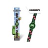 Orologio da Polso Digitale Minecraft per Bambini con Confezione Regalo Sagomata - Lunghezza Totale 22 cm