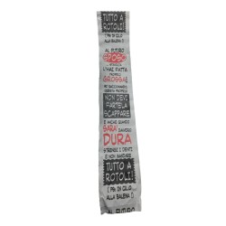 Rotolo Carta Igienica Ironica 3 Metri – Biglietto Divertente per Sposo – Idee Scherzo Addio al Celibato e Matrimonio