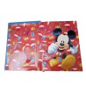 "Diario Scuola 10 Mesi Mickey Mouse - Copertina Imbottita, Quadretti, Ufficiale Disney"