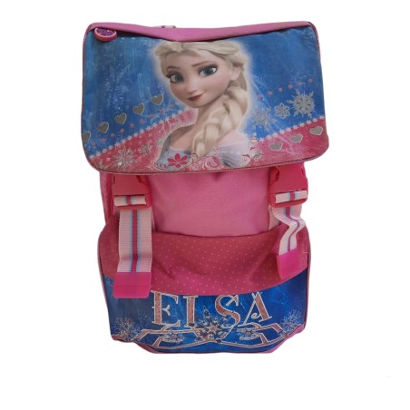 Zaino Estensibile Disney Frozen Elsa - Scuola Bambina 41x31x20 cm | Ergonomico Bambina