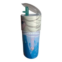 Borraccia Frozen Disney Sagomata con Beccuccio Ripiegabile 350ml - Perfetta per Scuola e Tempo Libero