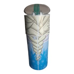 Borraccia Frozen Disney Sagomata con Beccuccio Ripiegabile 350ml - Perfetta per Scuola e Tempo Libero