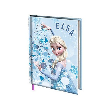Diario Scuola Frozen Disney - Quadretti 1cm, 20x15cm - Non Datato, per Elementari