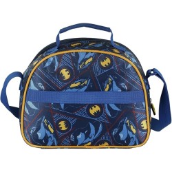 Cestino Termico Batman Marvel 3D per Bambini – Borsa Porta Pranzo Asilo con Tracolla Zaino Scuola Materna 26x20,5 cm