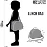 Cestino Termico Batman Marvel 3D per Bambini – Borsa Porta Pranzo Asilo con Tracolla Zaino Scuola Materna 26x20,5 cm