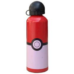 BORRACCIA TERMICA IN ALLUMINIO POKEMON PIKACHU CON BECCUCCIO E COPERCHIO 500 ML BAMBINI