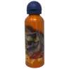 Borraccia Bambini 500ml Jurassic World in Alluminio con Beccuccio Retrattile e Coperchio – Bottiglia Scuola Sport Dinosaurs
