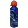 Borraccia Bambini 500ml Jurassic World in Alluminio con Beccuccio Retrattile e Coperchio – Bottiglia Scuola Sport Dinosaurs