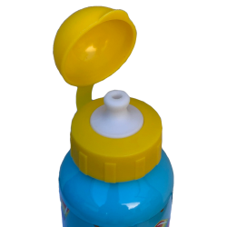 Borraccia in Alluminio Cocomelon 500 ml – Beccuccio Retrattile e Coperchio Protettivo per Bambini