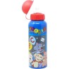 Borraccia in Alluminio 500ml Cocomelon JJ – Beccuccio Retrattile e Coperchio Protettivo per Bambini