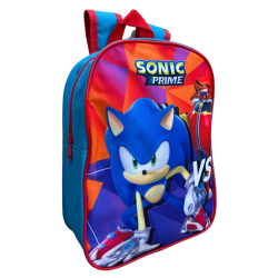 Zaino Asilo Sonic il Riccio 28 cm – Borsa Scuola Materna e Tempo Libero Bambino