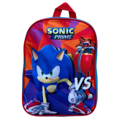 Zaino Asilo Sonic il Riccio 28 cm – Borsa Scuola Materna e Tempo Libero Bambino