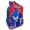 Zaino Asilo Sonic il Riccio 28 cm – Borsa Scuola Materna e Tempo Libero Bambino