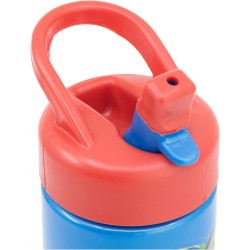 Borraccia con Beccuccio Ripiegabile Sonic - 410 ml per Scuola e Tempo Libero