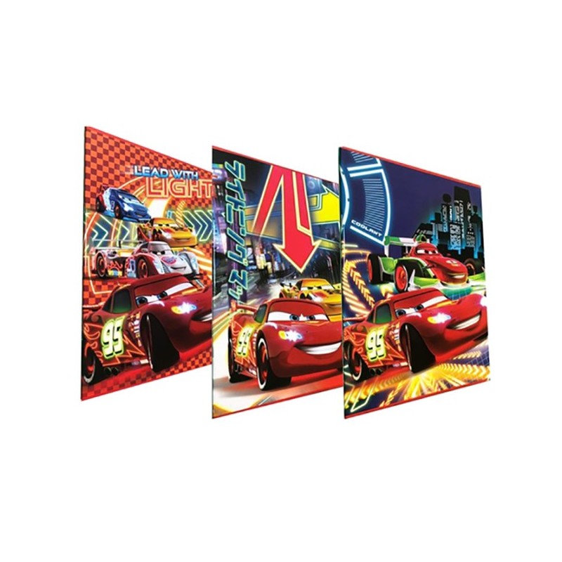 Cars Disney Maxi Rig.B Quaderno 100gr A4 rigatura -Soggetti Marvel assortiti 10Pz
