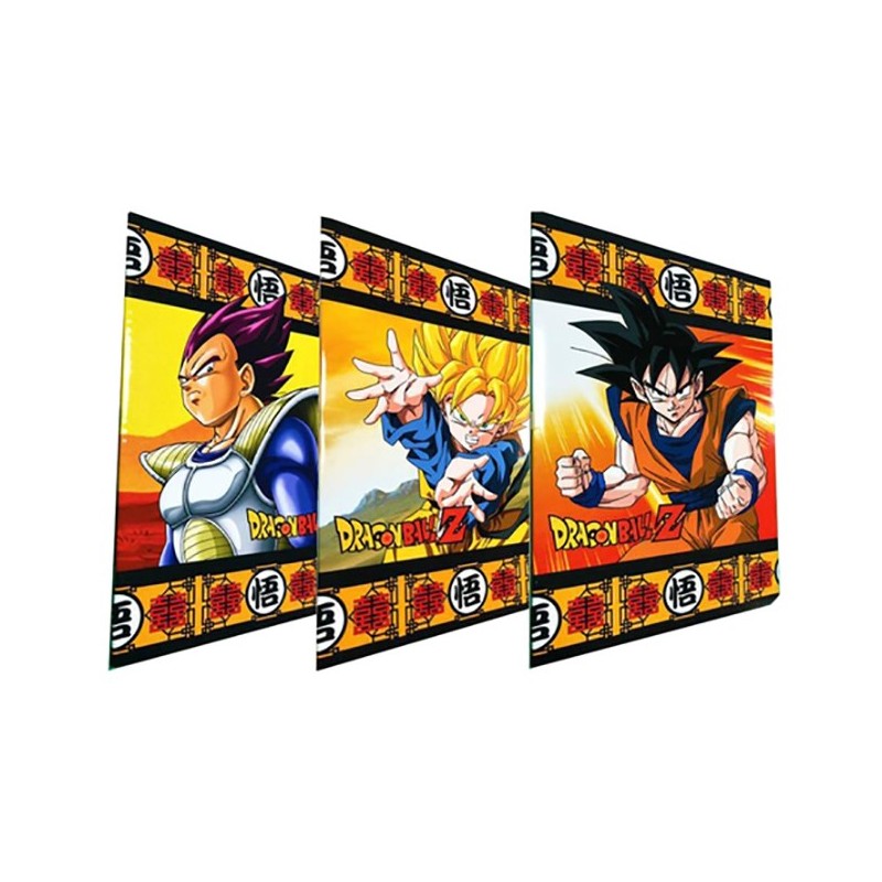 Dragon Ball Z Maxi Rig.B Quaderno 100gr A4 rigatura -Soggetti Assortiti 15Pz
