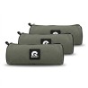 Set 3 Astucci BAGGY Grigio – Organizer Cilindrici in Materiale Tecnico – 7,5x21,5 cm