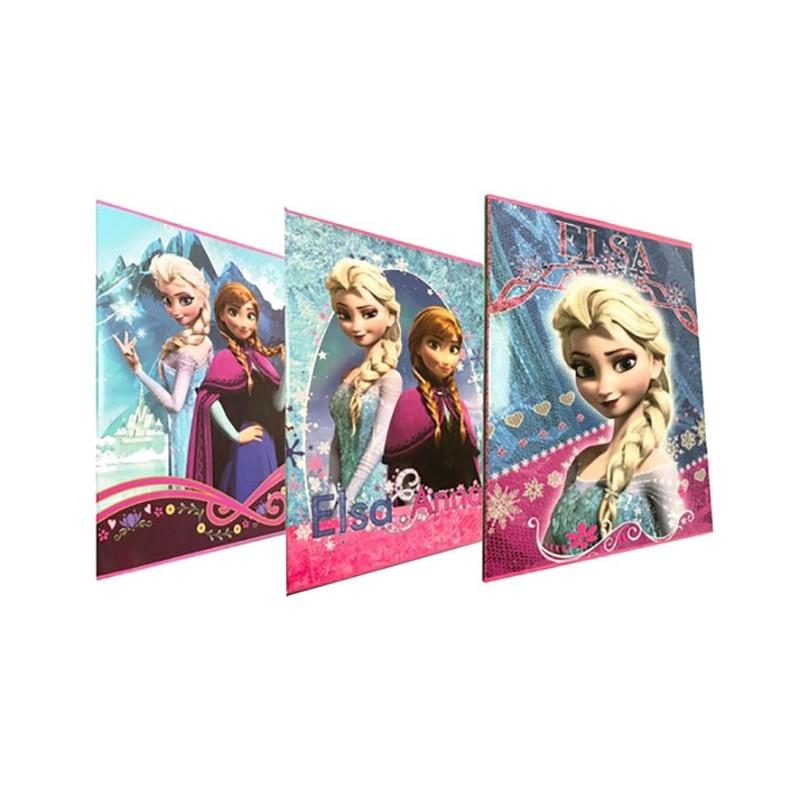 Quaderno Maxi A4 Rigatura 1R Frozen Disney, 100gr - Confezione da 10 Pz (Soggetti Assortiti)