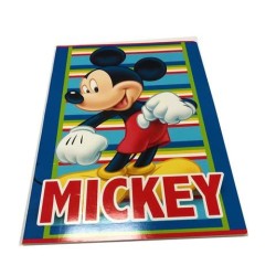Mickey Disney Maxi Rig.Q Quaderno 80gr A4 -Soggetti Assortiti 10Pz Topolino