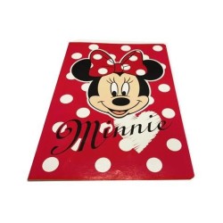 Minnie Disney Maxi Rig. C Quaderno 80gr A4 rigatura -Soggetti Assortiti 10Pz Bambina