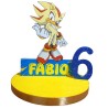 Centro Tavola 3D Super Sonic - Compleanno Personalizzato
