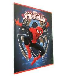 Set 10 Quaderni Maxi Spiderman Rigo B - Carta 100gr Premium