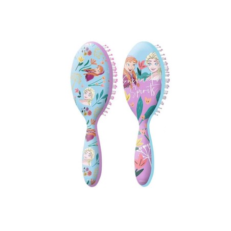 Spazzola Ovale per capelli bambina Disney Frozen La regina di ghiaccio17x6,5 cm