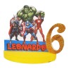 Centro Tavola 3D Avengers - Compleanno Personalizzato