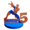 Centro Tavola 3D Spiderman - Compleanno Personalizzato