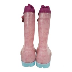 Stivaletti in Gomma Antiscivolo Lilo & Stitch Angel Rosa Disney - Stivali da Pioggia per Bambina, Numero 34