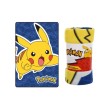 Plaid Coperta in Morbido e Caldo Pile Disney Pokémon, 100x150 cm – Coperta Bambino Super Soffice, Idea Regalo