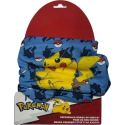 Scaldacollo Pokémon in Pile con Coulisse – Sciarpa Termica Bambino Multifunzione 25x22 cm
